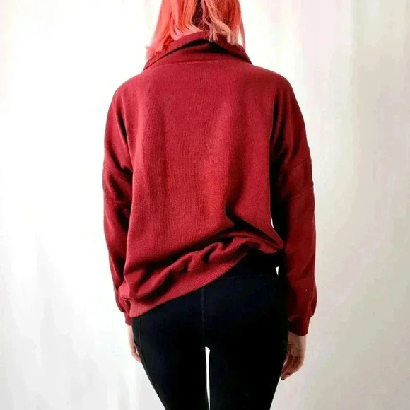 Vintage 90s Worldwide Consevation Fleece Pullover Sweatshirt - M - Picture 3 of 8